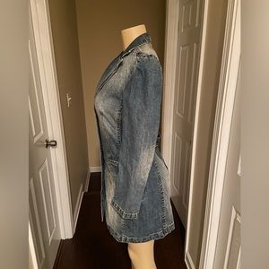 Gorgeous Express Long Jean Blazer